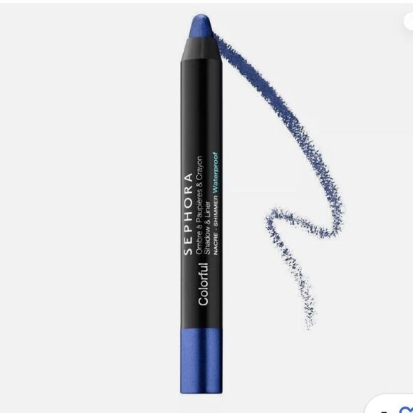 SEPHORA COLORFUL Jumbo Shadow & Liner 49 Magnetic Blue - Picture 2 of 6